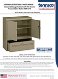 Preassembled Standard Storage Cabinet with File Drawer (2330918)